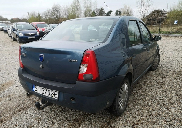 Dacia Logan cena 4199 przebieg: 213456, rok produkcji 2007 z Zielonka małe 16